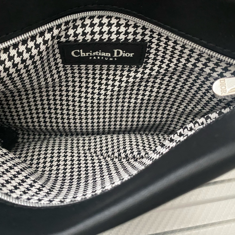 LEATHER DIOR POUCH - Picture 3 of 4